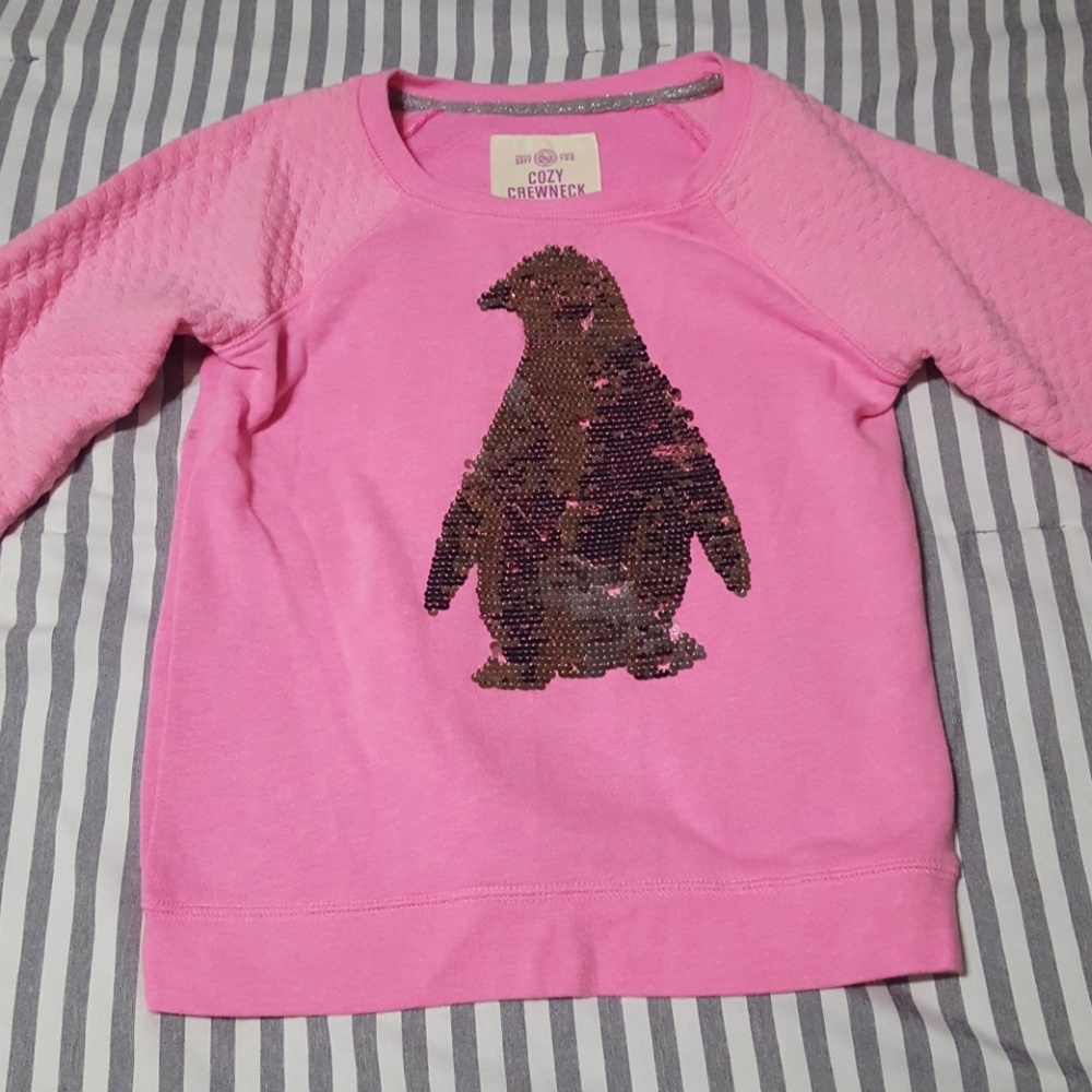 🍁Girls pink sweater size 10